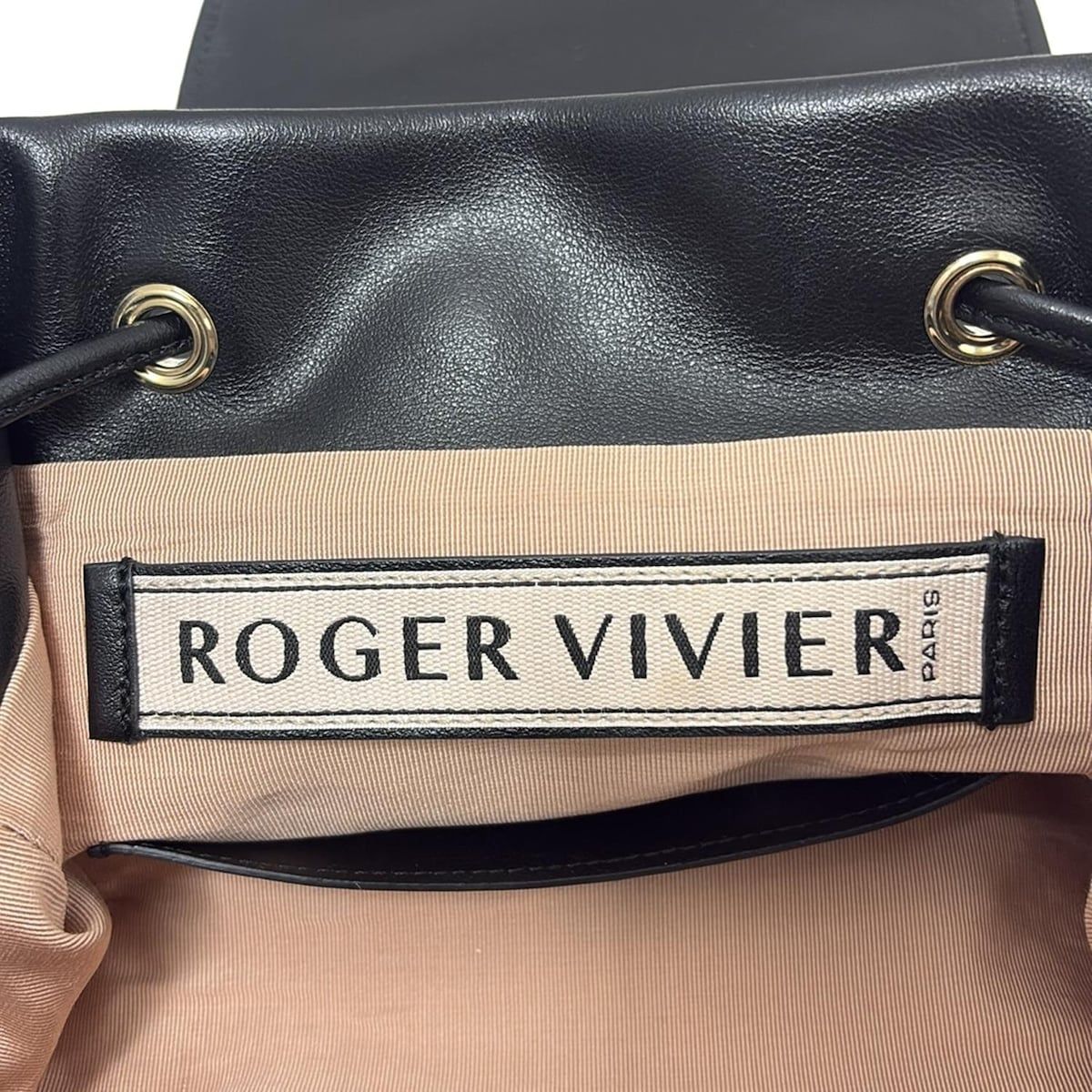 RogerVivier(ロジェヴィヴィエ) リュックサック - 黒 チェーン