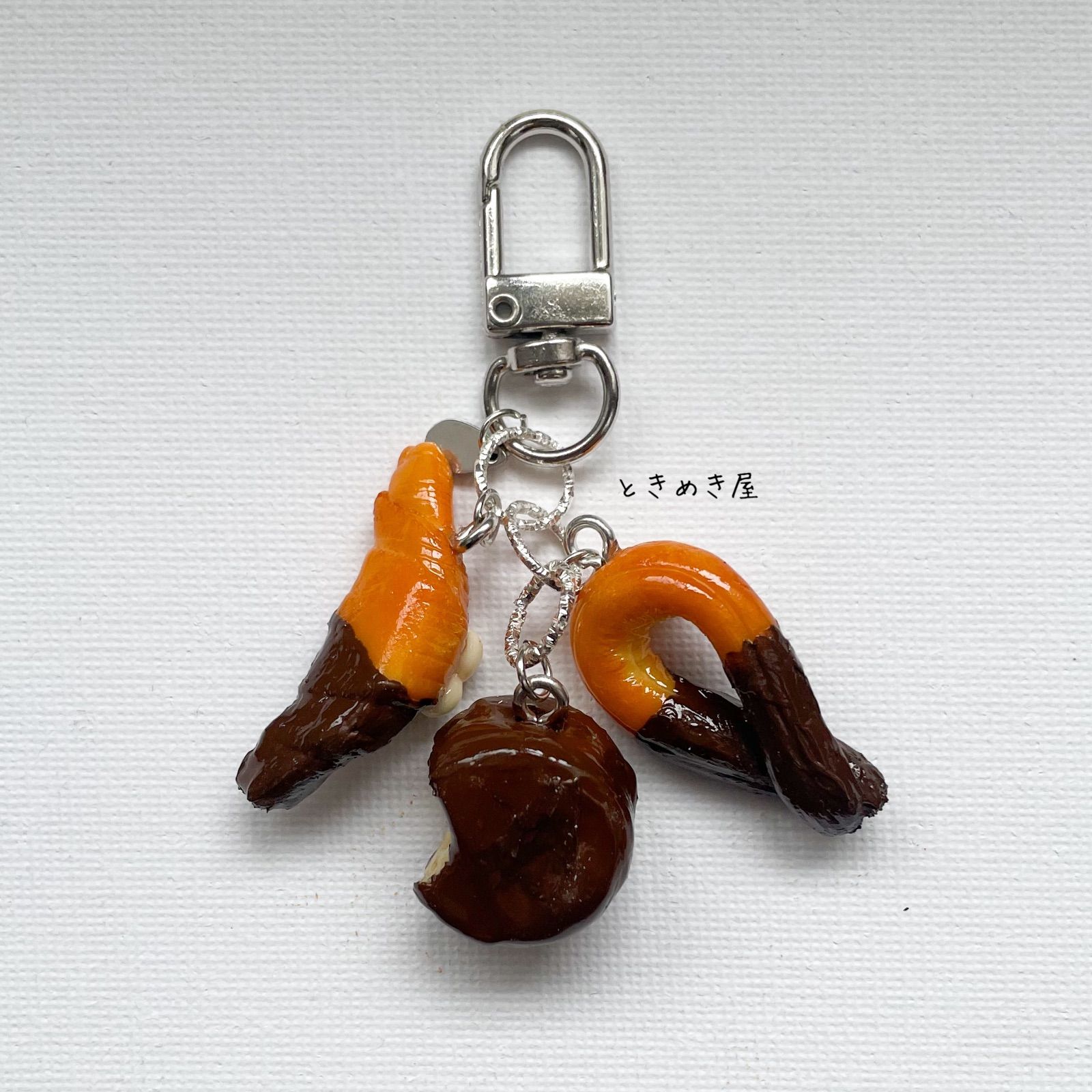 ミニチュア フェイクフード 食品サンプル ミニチュアパン チョコパイ