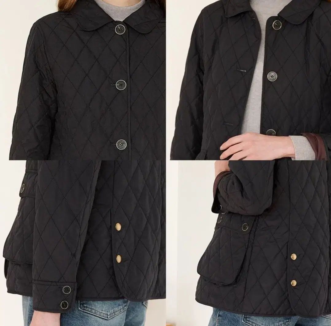 BCBG キルティングジャケット ネイビー 66サイズ GULLKHAN_COM