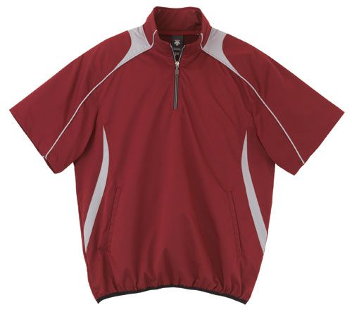 デサント DESCENTE 半袖プルオーバーコート 野球ウェア(STD-465)、ENG