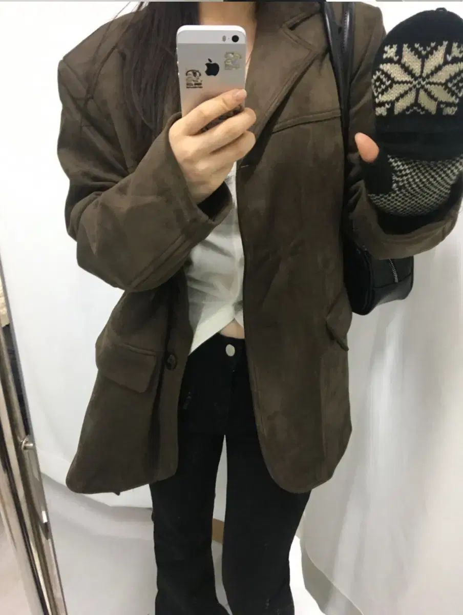 ourcabinat sofie ファー スエード ジャケット