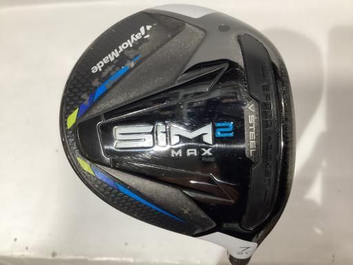 テーラーメイド SIM2 MAX 7W フェアウェイウッド FW 純正特注シャフト フレックスS メンズ 男性用 右利き 右用 Cランク ゴルフクラブ