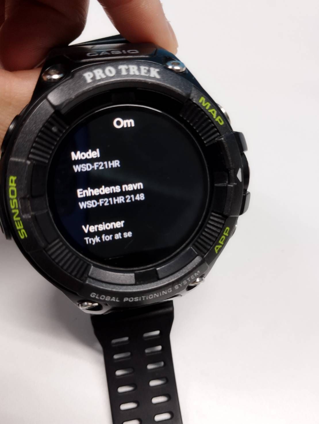 CASIO PRO TREK Smart/WSD-F21HR/スマートウォッチ CASIO - CASIO プロ