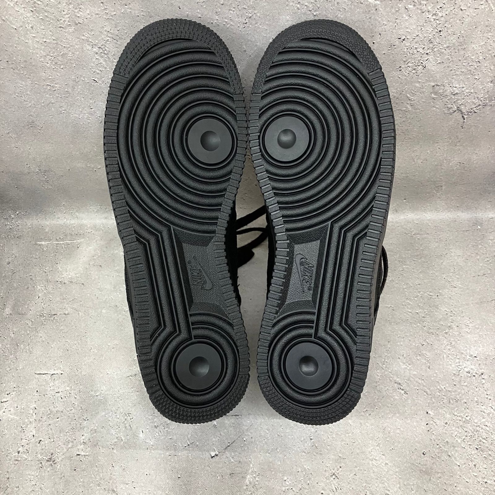 【新品未使用】ステューシー×ナイキ エア フォース1 ロー トリプルブラック Stussy × Nike Air Force 1 Low 