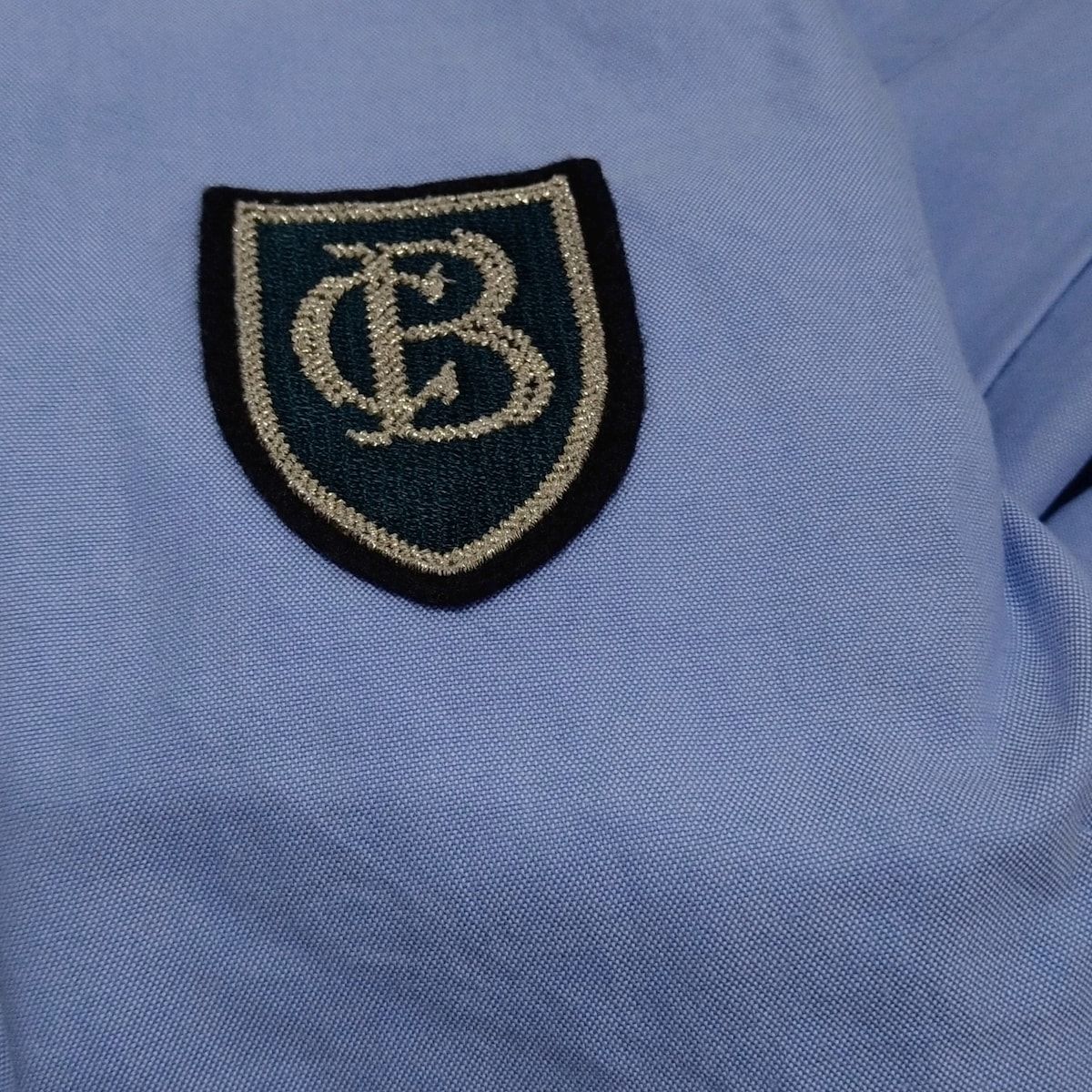  BLUE LABEL ブルーレーベルクレストブリッジ 長袖シャツブラウス サイズ38 M レディース - ブルー 長袖 シャツ ブラウス