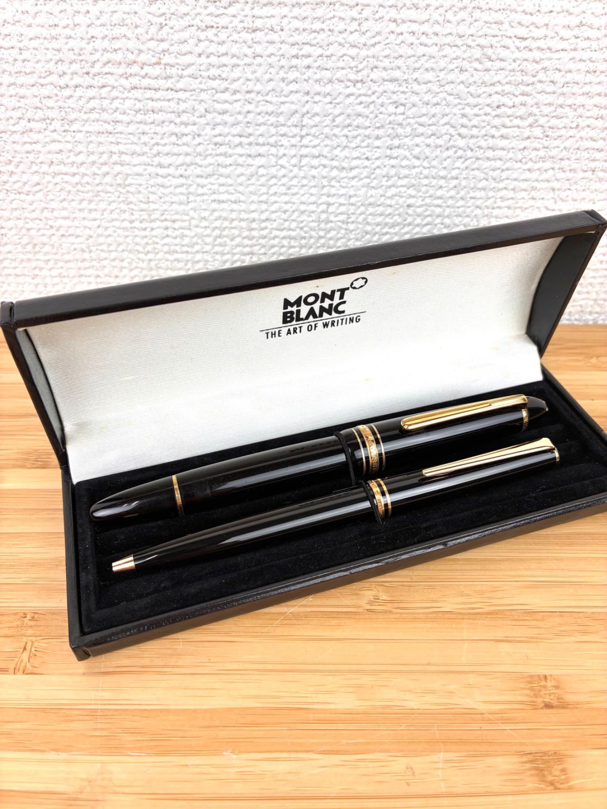 中古品】MONTBLANC 14K 585 万年筆 ボールペン 2本セットNO146 - メルカリ