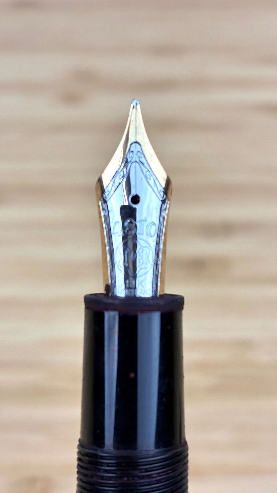 中古品】MONTBLANC 14K 585 万年筆 ボールペン 2本セットNO146 - メルカリ