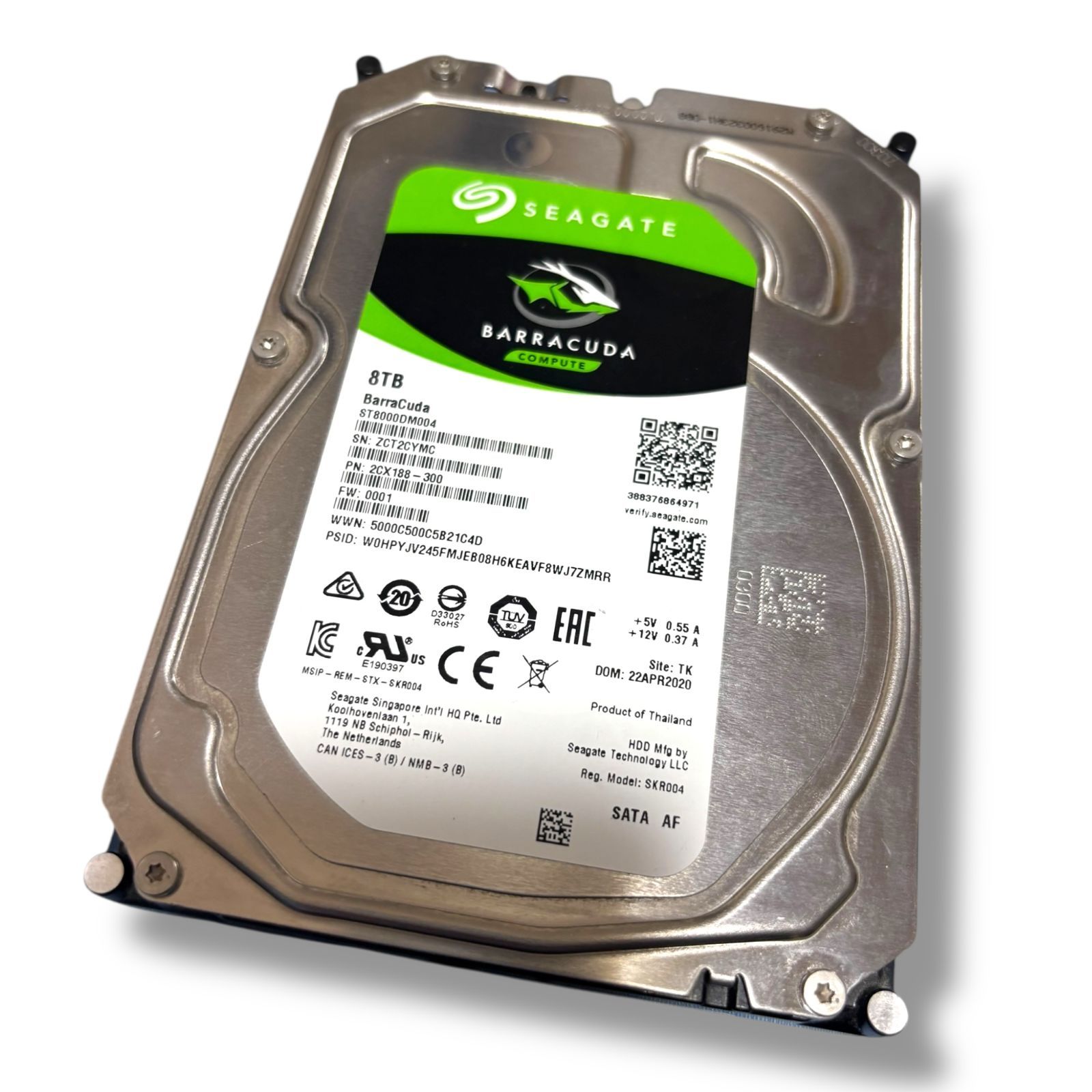 管理番号3054】【Amazon.co.jp限定】Seagate 3.5インチ 内蔵 HDD