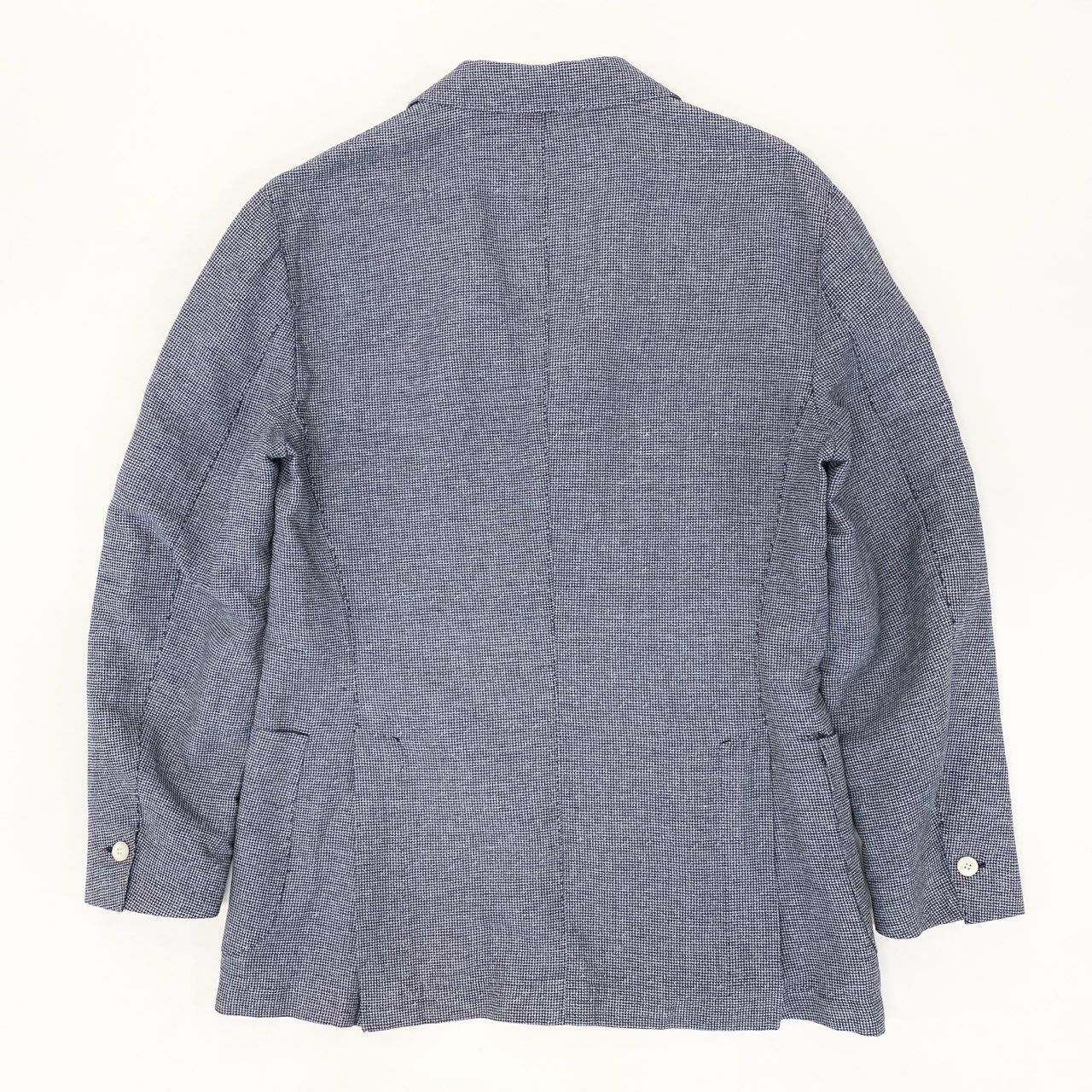 Belvest ジャケット 48 Belvest ベルベスト ネイビー チェック