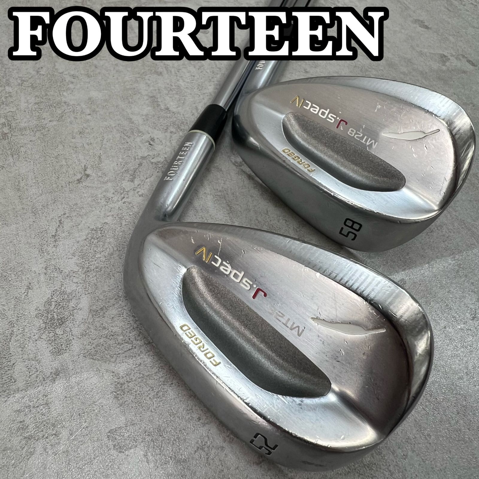 フォーティーン DJ-4 ウェッジ 52.56度 2本 FORGED DJ-4ウェッジ 52度