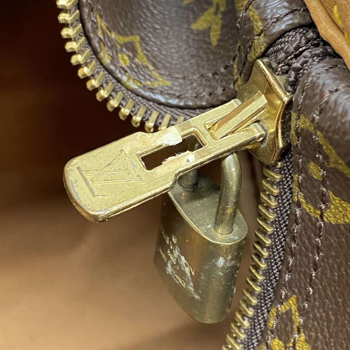 5me5832 ルイヴィトン ボストンバッグ モノグラム キーポル50 M41426 ブラウン メンズ レディース ユニセックス DECORATOM_COM_BR