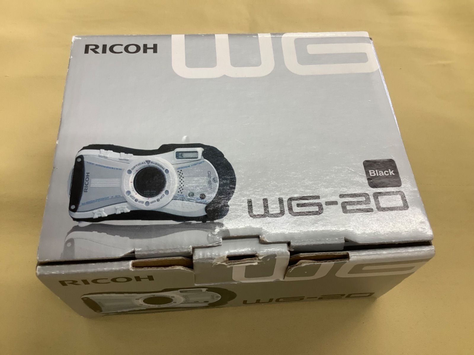  リコー RICOH WG 20 ブラック コンパクトデジタルカメラ デジタルカメラ