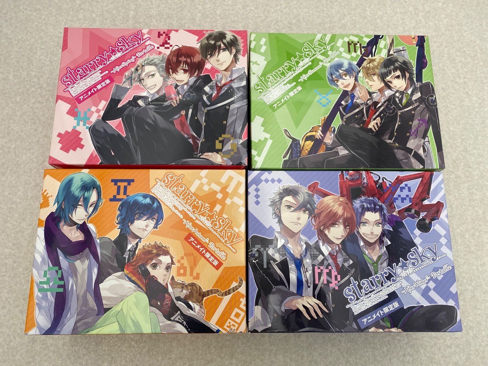 Starry Sky After Portable 春夏秋冬 スタスカ PSP ソフト アニメイト 版