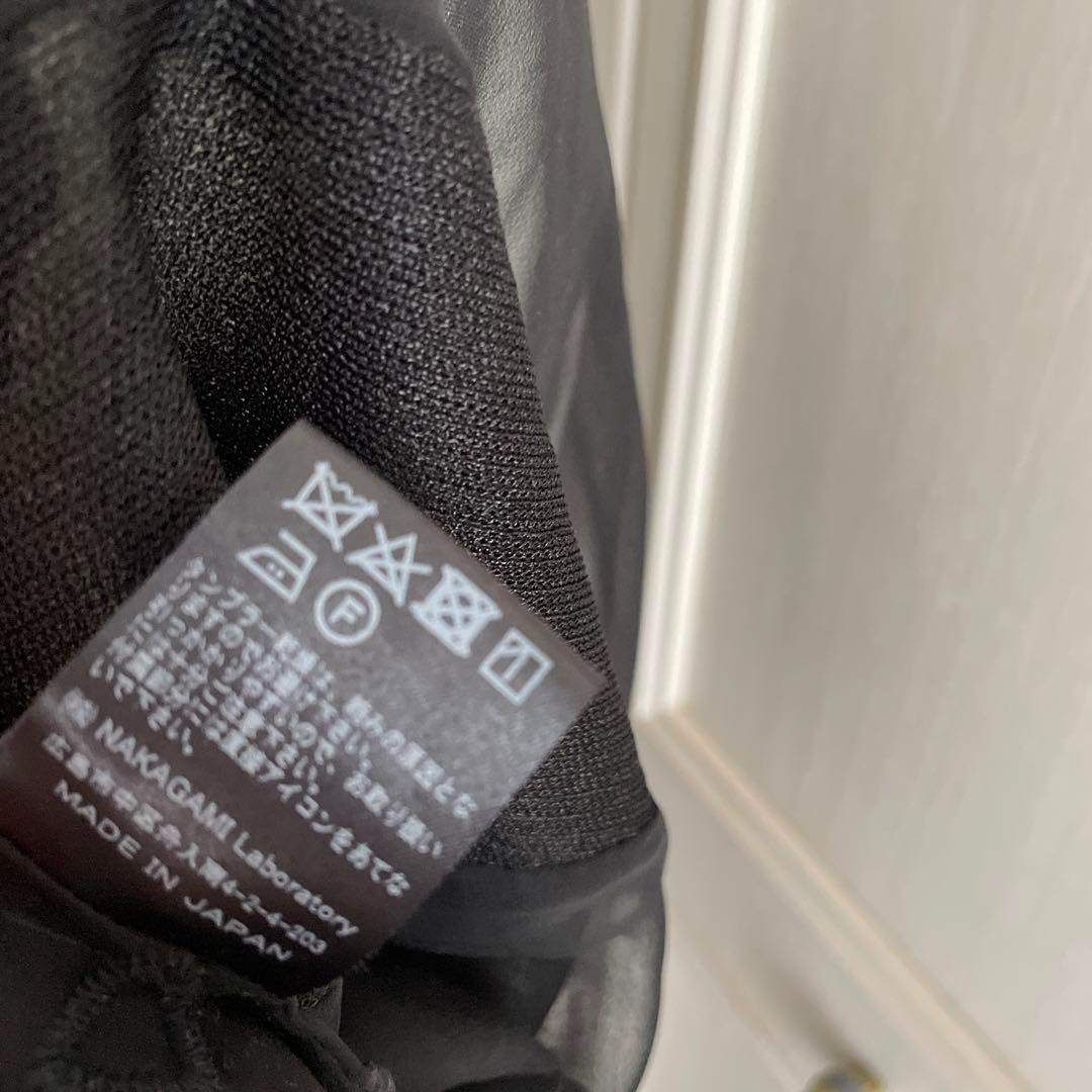  刺繍 ナカガミ NAKAGAMI ブラウス シャツ トップス 透け感 ブルー 青 藍色 ネイビー 紺色 お呼ばれ デート オフィスカジュアル 食事会 ２WAY 半袖 シャツ ブラウス