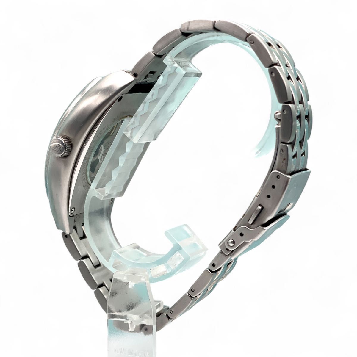 美品□ 稼働 COGU コグ ITALY コグ 自動巻き メンズ腕時計 スケルトン