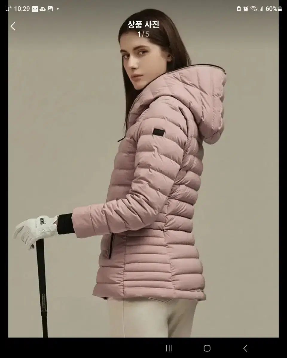 DKNY ハンガリーグース ゴルフ ジップアップ ミディアム