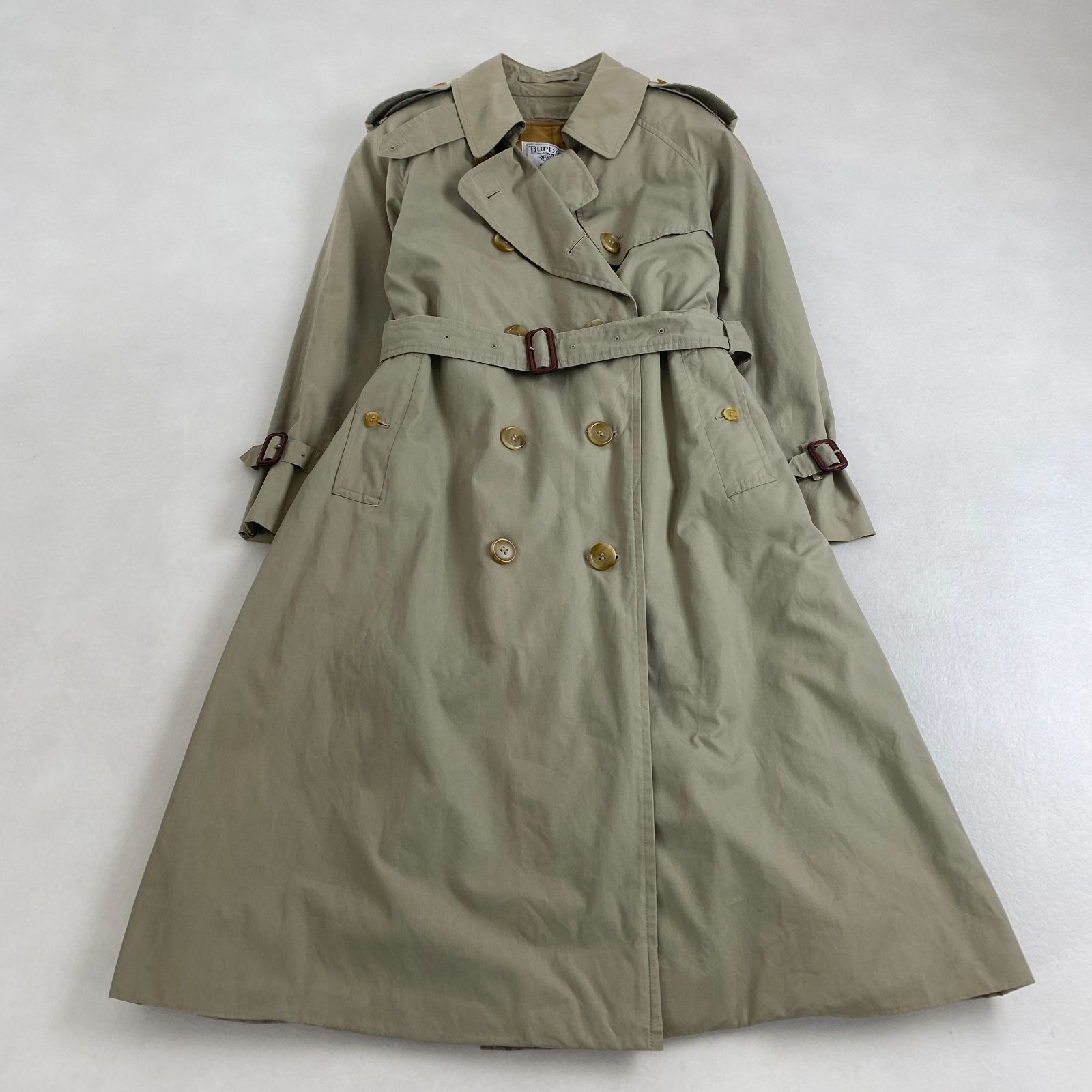 バーバリーズ Burberrys トレンチコート ベージュ □GY09 バーバリーズ