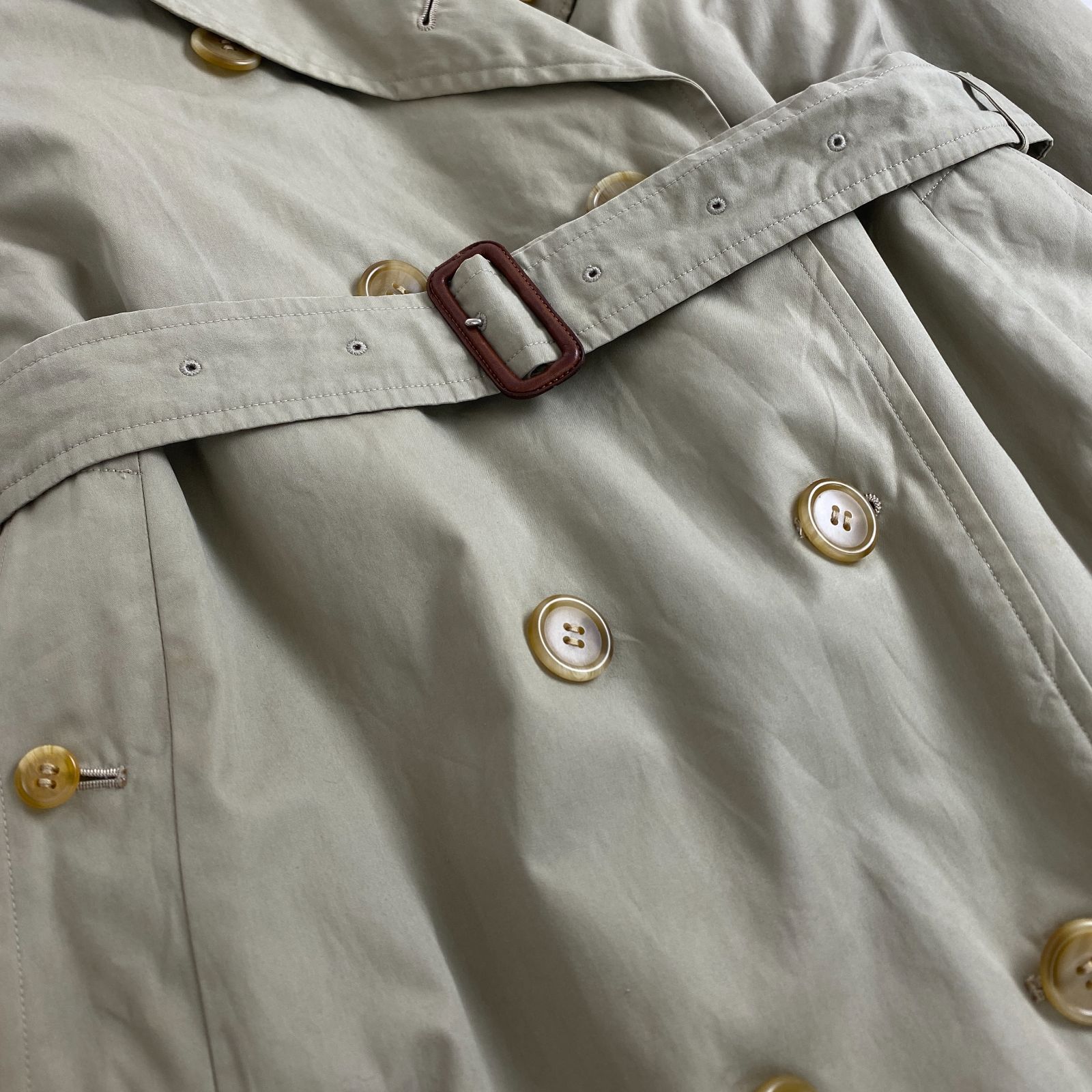 バーバリーズ トレンチコート 90s 白タグ ノバチェック ライナー付き