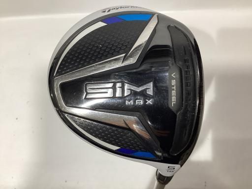 テーラーメイド SIM MAX 5W フェアウェイウッド FW 純正特注シャフト フレックスS メンズ 男性用 右利き 右用 Cランク ゴルフクラブ