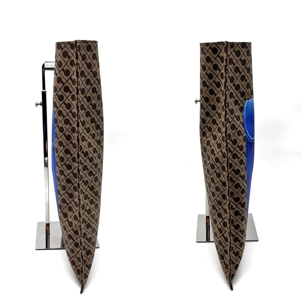 GHERARDINI ゲラルディーニ ハンドバッグ トートバッグ バック柄 総柄 ベージュ 肌色 ブラウン 茶色 PVC ユニセックス 男女兼用 メンズ レディース MERCADOAVALIA_COM_BR