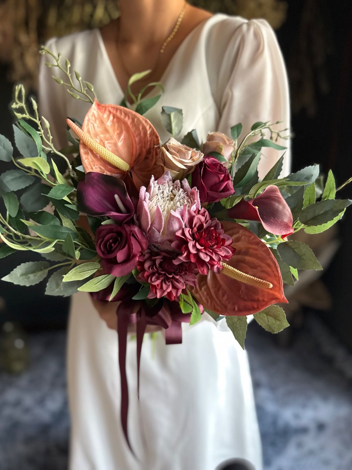 ワイルドクラッチブーケ