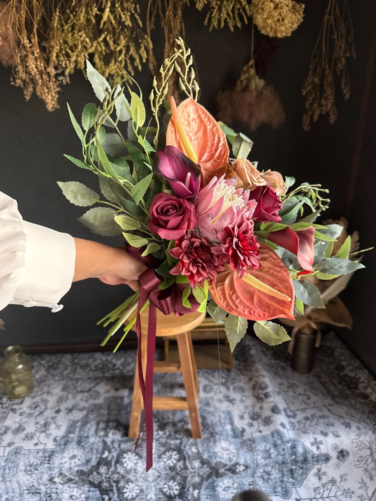 ワイルドクラッチブーケ