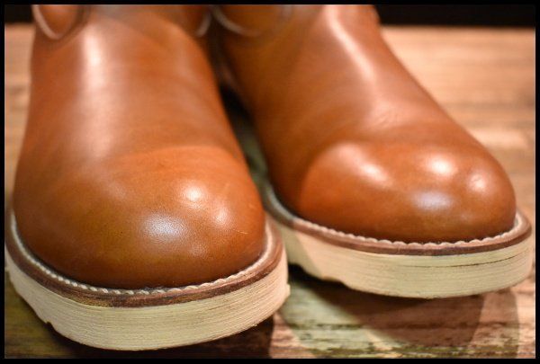 9E 箱付 美品 84年5月刻印】レッドウィング 866 ペコス 赤茶