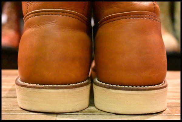 9 E 84年 刻印 レッドウィング 866 ペコス 赤茶 オロラセット ビンテージ プルオン ブーツ redwing pecos GP 154