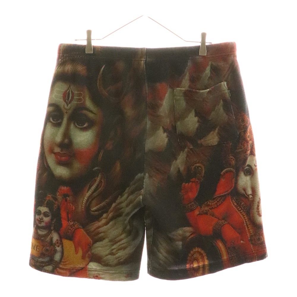 SUPREME シュプリーム 19 AW Ganesh Waffle Short ガネーシャ ワッフルショーツ 総柄 マルチ