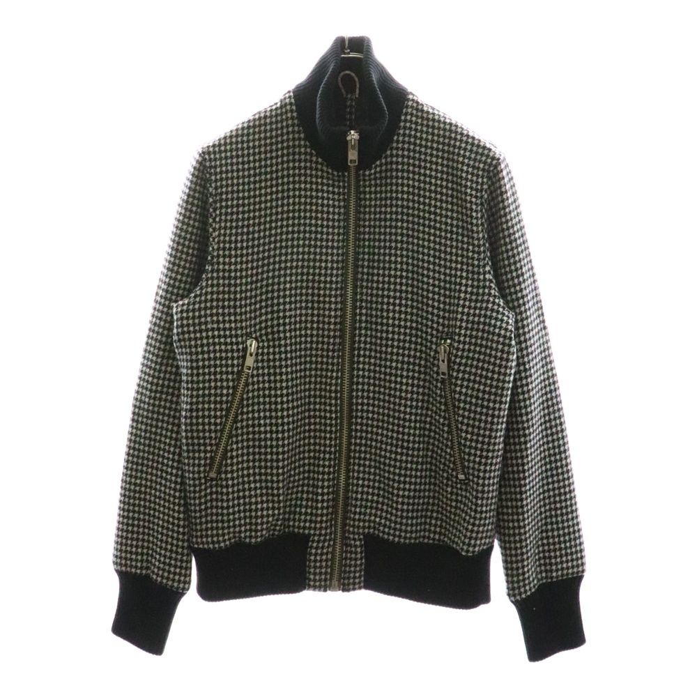 Paul Smith (ポールスミス) 千鳥格子 ウール ジップアップ ジャケット