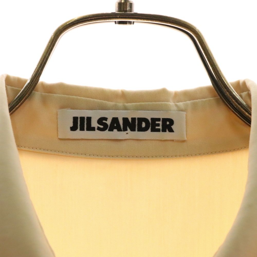 ジルサンダー ヴィンテージ 長袖シャツワンピース ベージュ 36 イタリア製 JIL SANDER - 美品 ジルサンダー JIL SANDER+ シャツ ワンピース