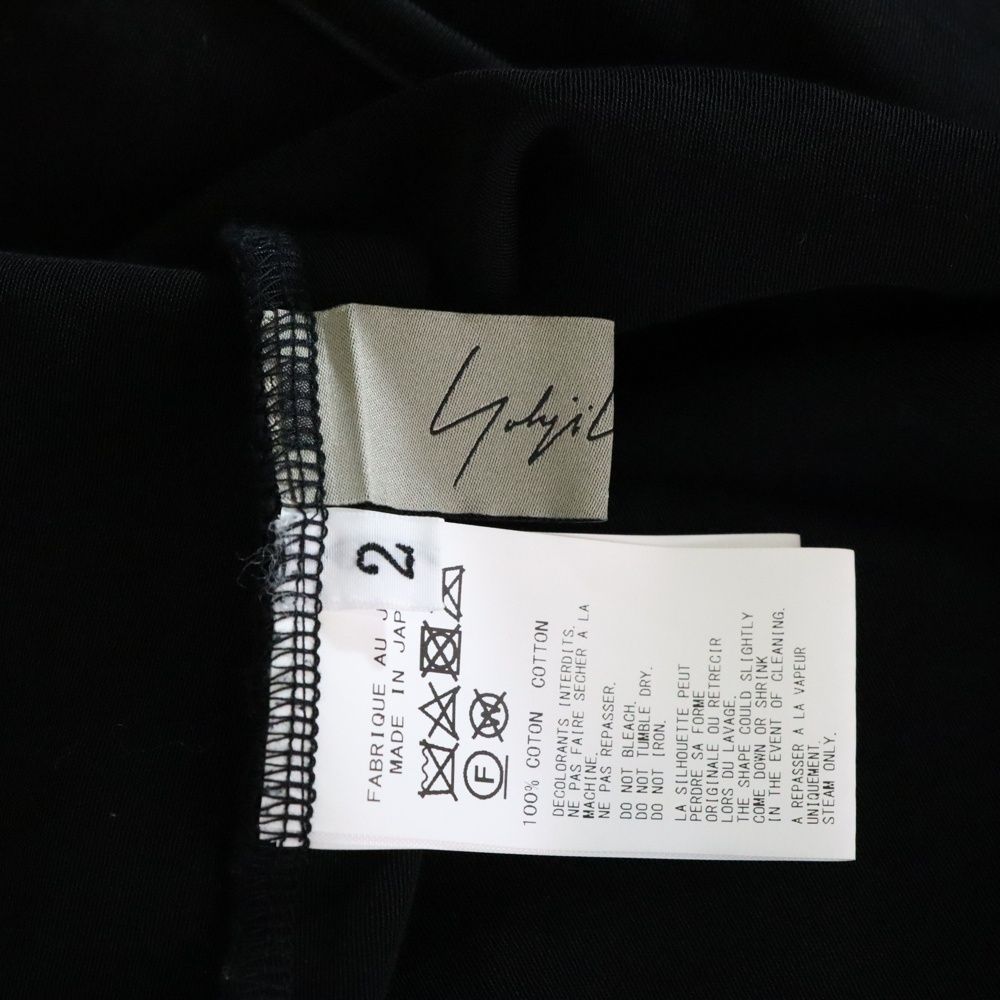 Yohji Yamamoto (ヨウジヤマモト) 100/2強撚スムス脇ネ-ム コットン