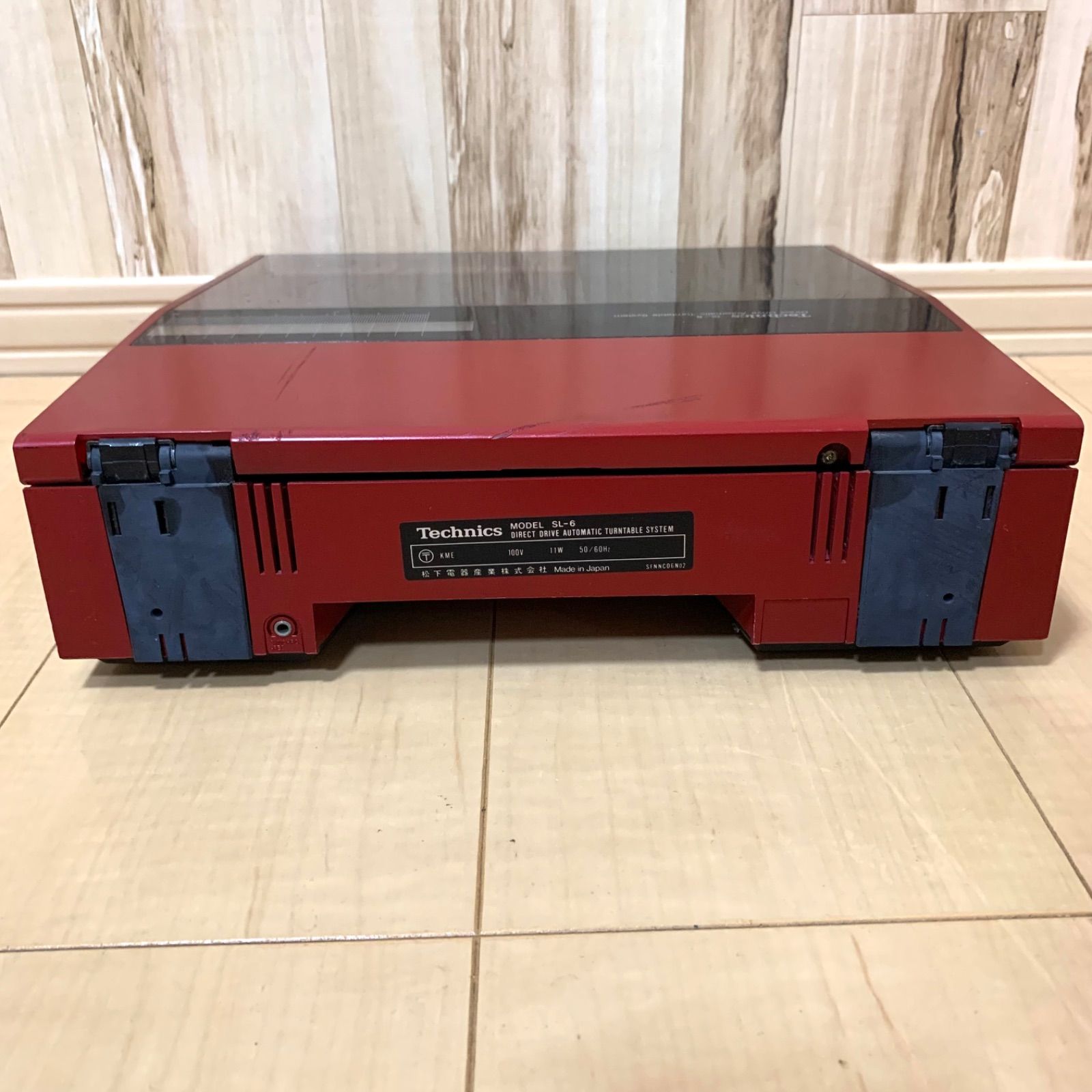 Technics システムコンポ コンサイス6 SB-F6/SL-6/SA-K6レッド 赤