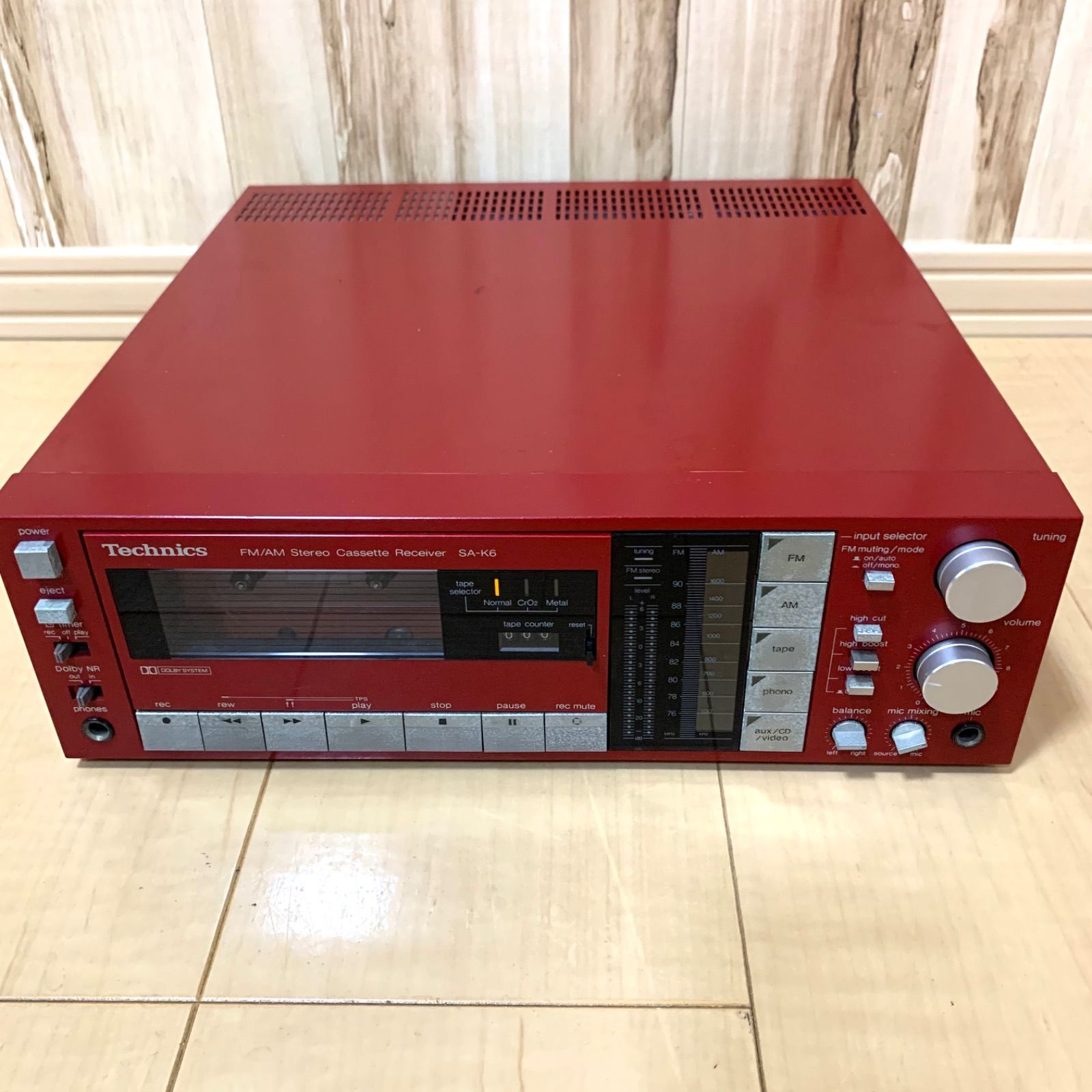 Technics SA-K6 / SL-6 / SB-F6 中古現状品 2025年最新】SB-6 TECHNICSの人気アイテム - メルカリ