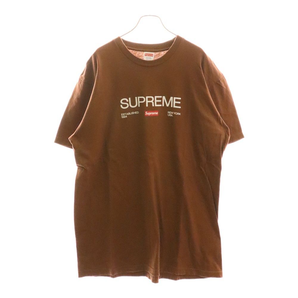 SUPREME (シュプリーム) 21AW Est.1994 Tee イースト1994 ロゴプリント