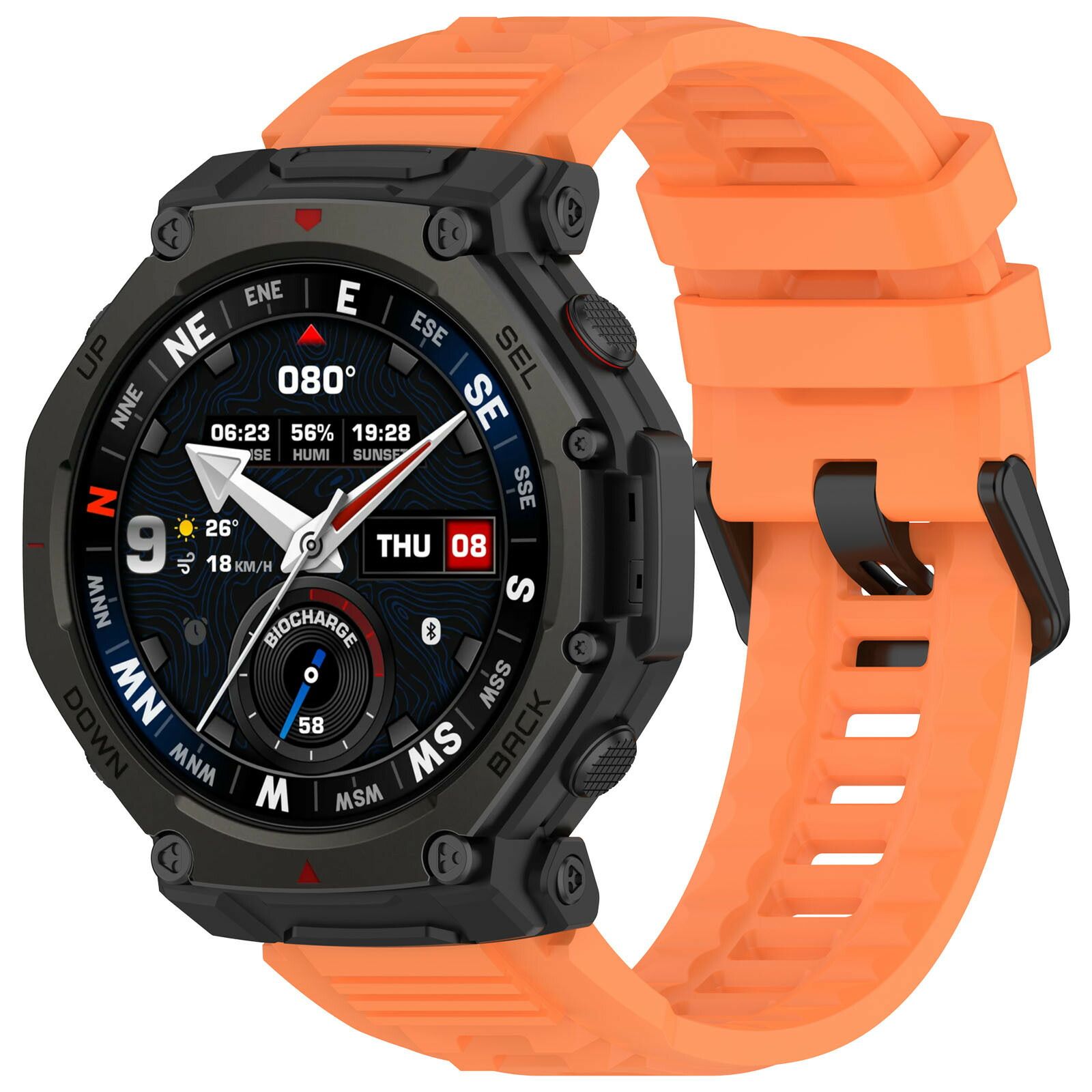 Amazfit T-Rex3 Pro 48mm シリコンバンド交換ベルト 新品 - メルカリ