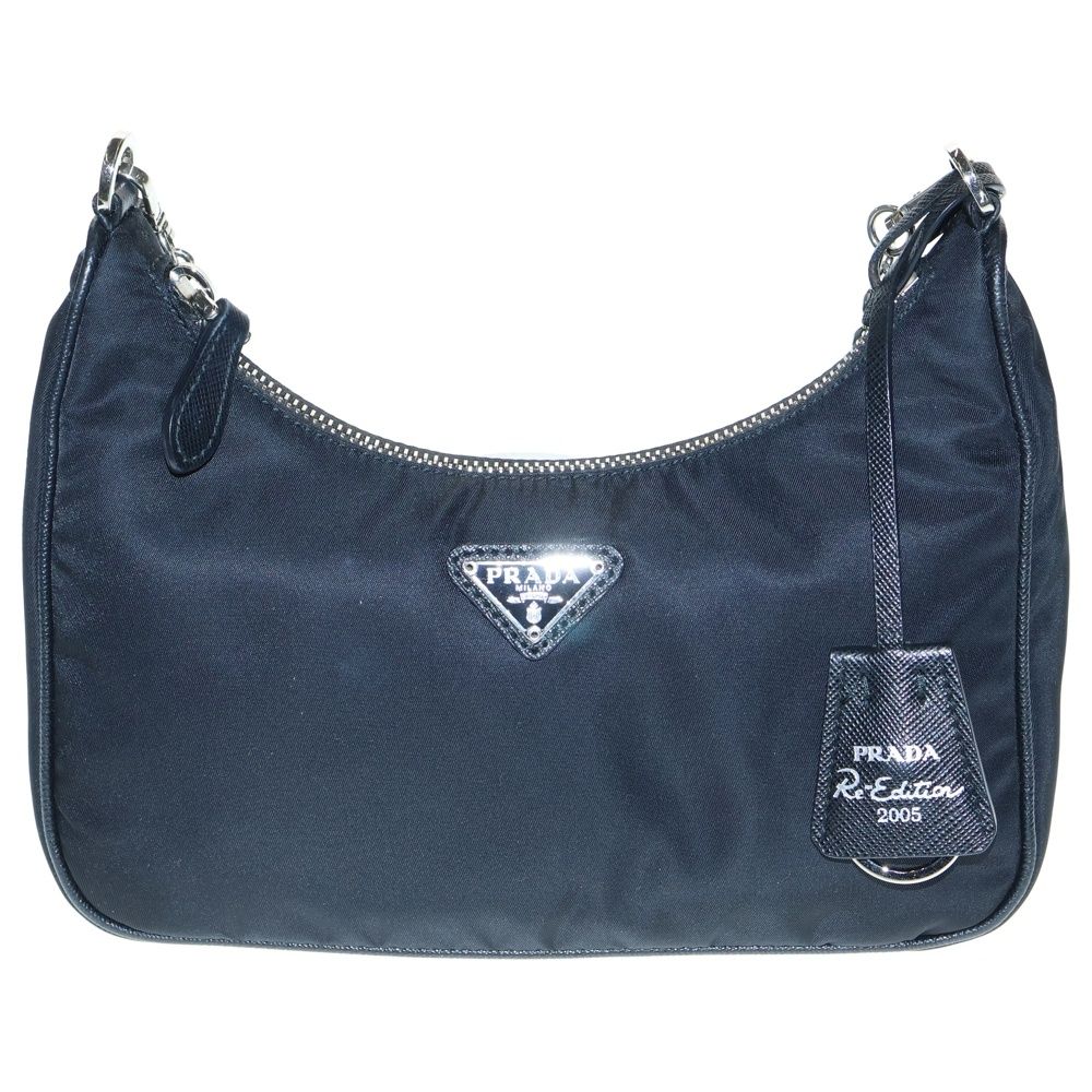 PRADA プラダ Re-Edition 2005 ショルダーバッグ ブラック ナイロン 1BH204