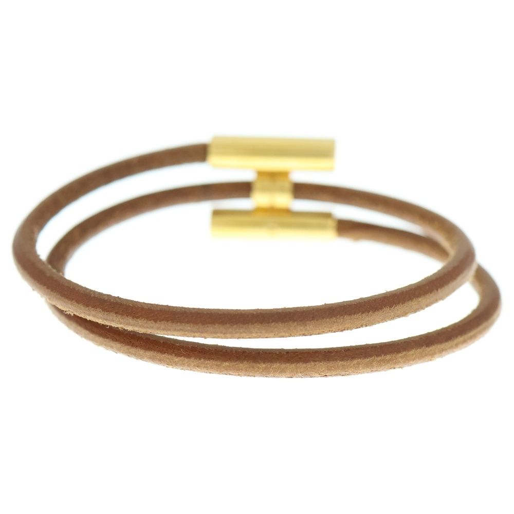HERMES (エルメス) トゥルニス バングル ブレスレット ブラウン