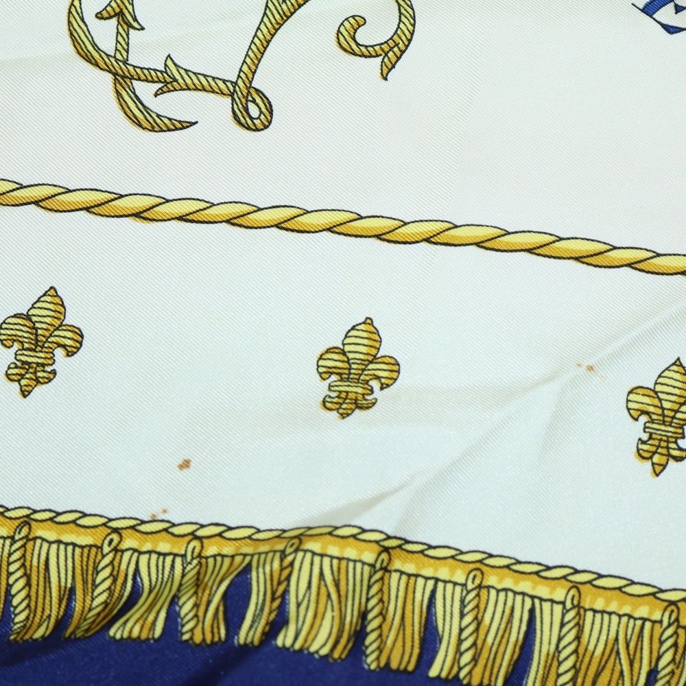 HERMES (エルメス) カレ90 クイーンの戴冠式 スカーフ マルチカラー