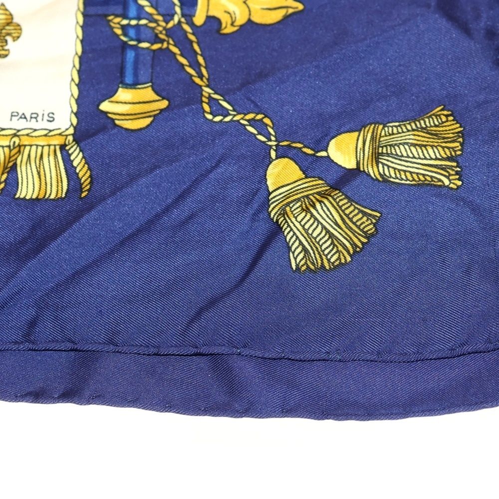 HERMES (エルメス) カレ90 クイーンの戴冠式 スカーフ マルチカラー