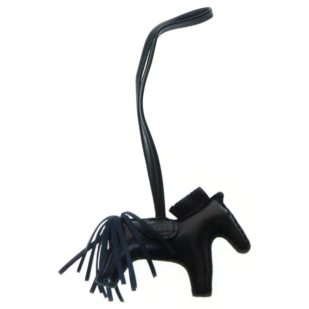 HERMES (エルメス) ロデオチャーム タッチ PM バッグチャーム ブラック