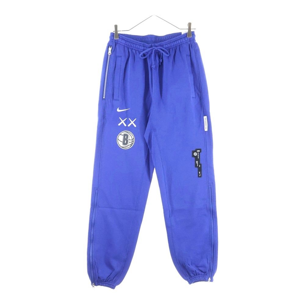 NIKE ナイキ NBA BROOKLYN NETS COURTSIDE TROUSERS ブルックリン ネッツ コートサイド ドローストリング パンツ ブルー FB4477-495 WWW_SMP1DAWEKUDUS_SCH_ID