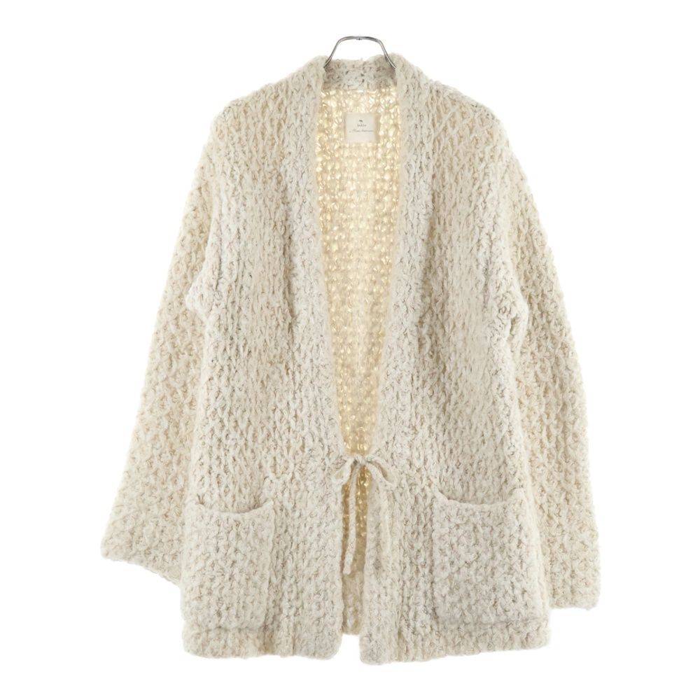 bukht ブフト ×Ron Herman ロンハーマン アルパカ混 ニット カーディガン セイル BV-006302