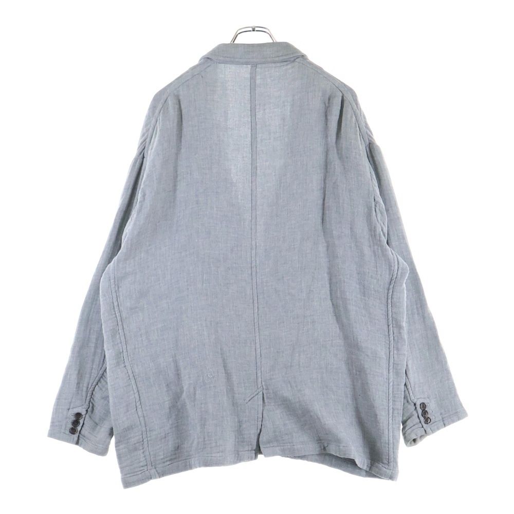 Graphpaper グラフペーパー Gauze Oversized Jacket GU191-20041 ガーゼオーバーサイズ テーラードジャケット グレー