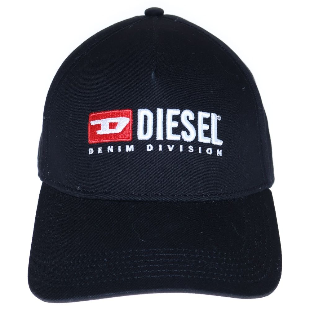 DIESEL (ディーゼル) 刺繍ロゴ キャップ 帽子 ブラック - メルカリ