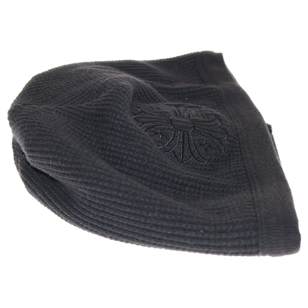 CHROME HEARTS (クロムハーツ) CHプラス刺繍 ビーニー ニットキャップ