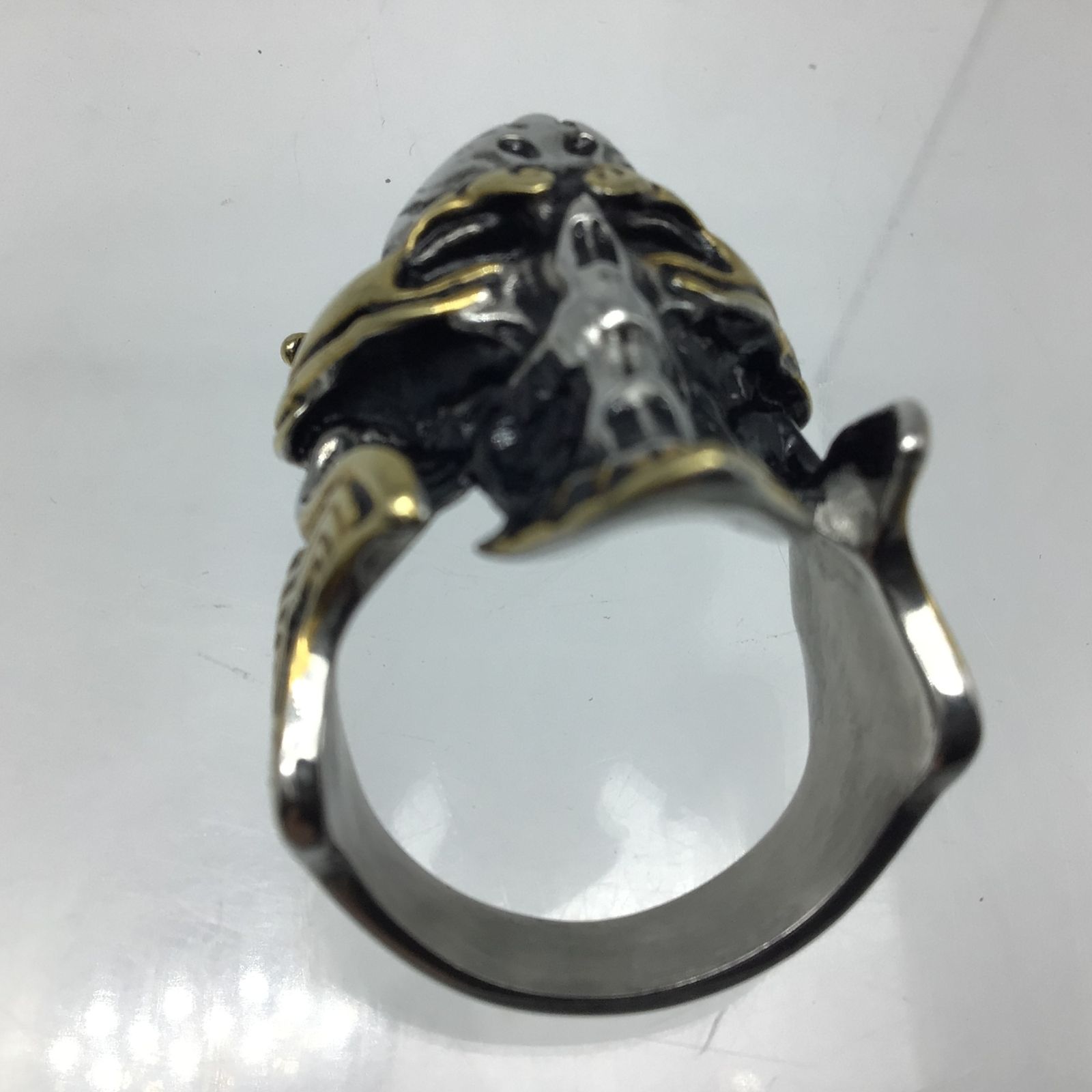 10497 牙狼 GARO ザルバ 指輪 魔導輪 リング 20号 2個セット 特撮 黄金 