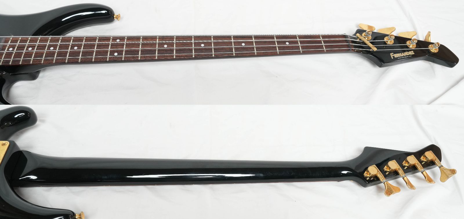 ☆FERNANDES☆FRB-70 BLACK ベース 80年代 日本製 状態良好 ミディアム
