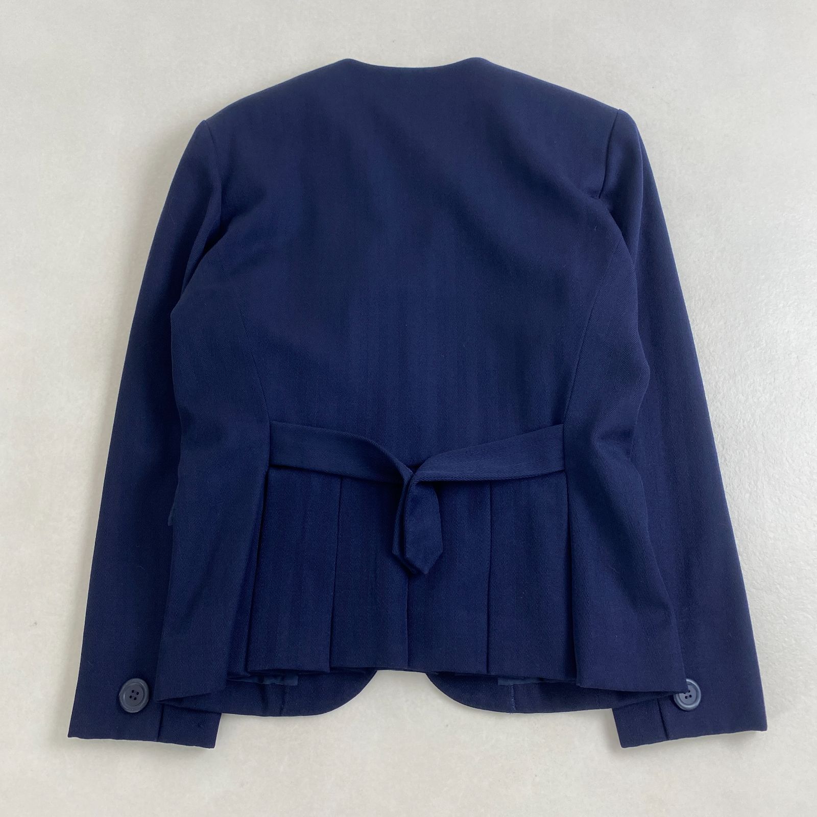 クリスチャンディオール セットアップ ノーカラージャケット シャドー