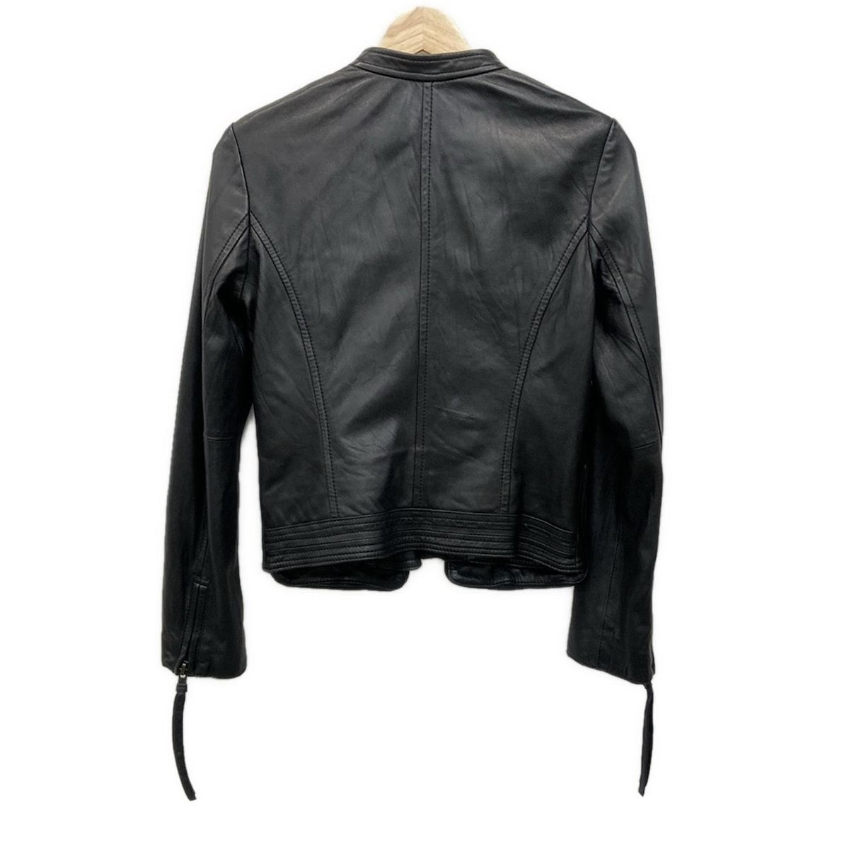 ESTNATION エストネーション ライダースジャケット サイズ38 M レディース - 黒 長袖 D ESTNATION 春 秋